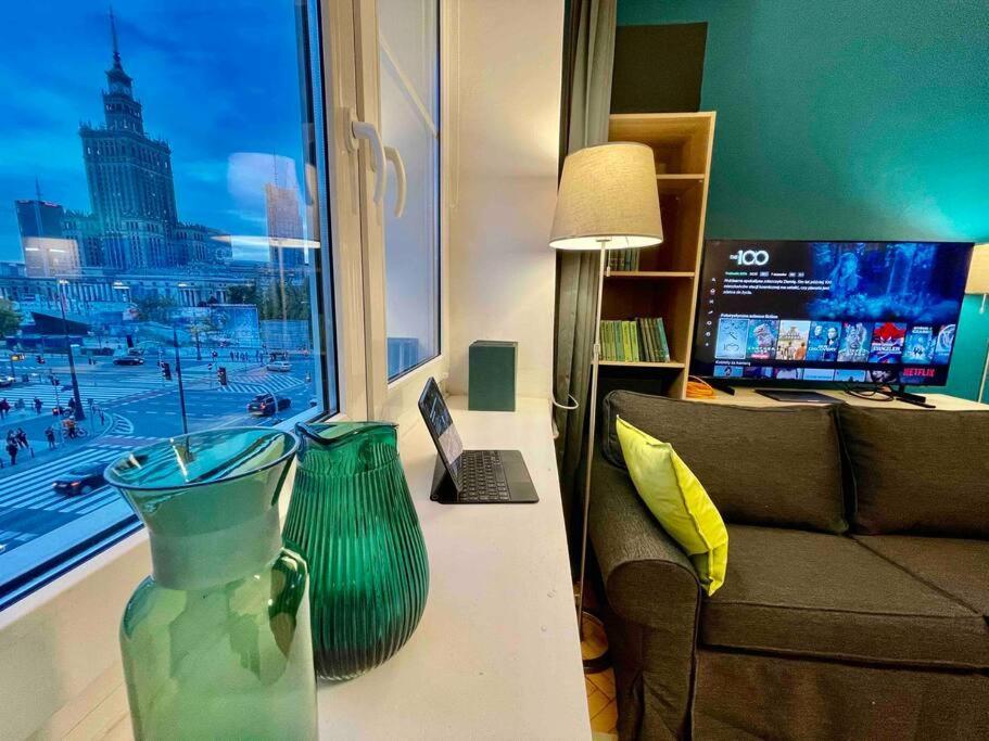 ワルシャワSuper Square Metro X2 Fast Wifi 55'Tv Netflix Hbo Appletv+ Amazontvアパートメント エクステリア 写真